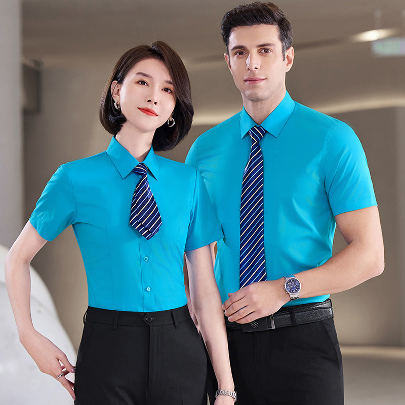 Purple Custom Uniform Shirts for Men & Women – Office, School, Casino Use