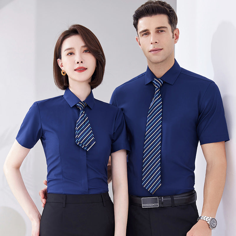 Modal Custom White Shirts for Office, School, Hotel – Logo Embroidery