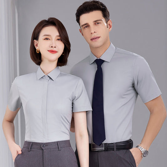 Modal Stretch Shirts with Custom Logo – Hotel, Casino, Office, School Wear