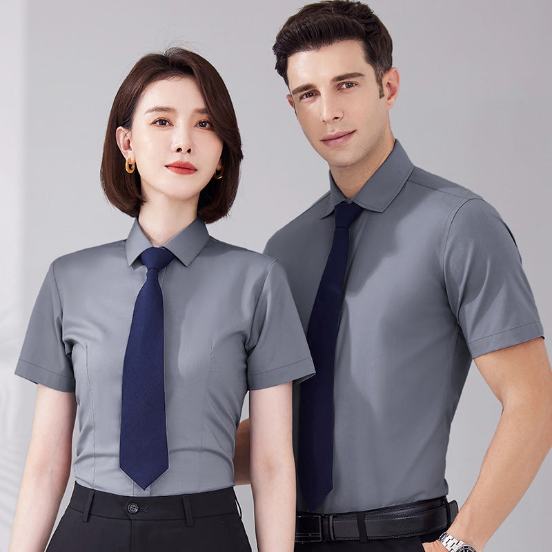 Modal Custom White Shirts for Office, School, Hotel – Logo Embroidery