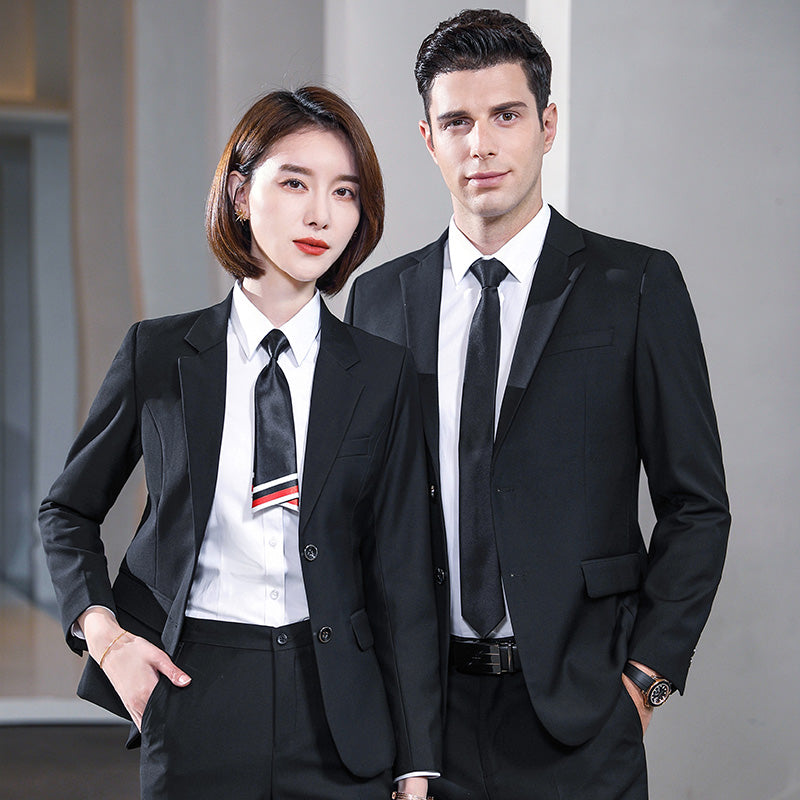 Thick Business Suit Sets for Men & Women – Formal Uniform Blazers for Office, Hotel, School, Casino, Real Estate & Corporate Meetings