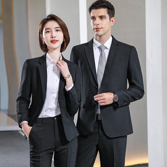 Business Suit Sets for Men & Women – Formal Uniform Blazers for Office, Hotel, School, Casino, Real Estate & Conferences