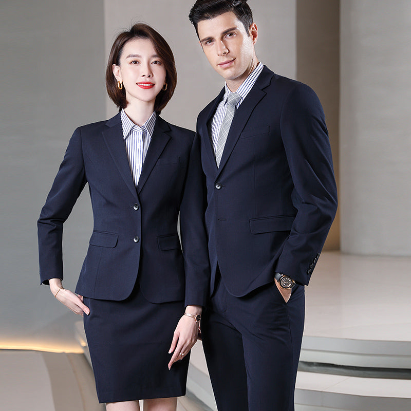 Stretch Business Suit Sets for Men & Women – Custom Uniform Blazers for Office, Hotel, School, Casino, Real Estate & Conferences