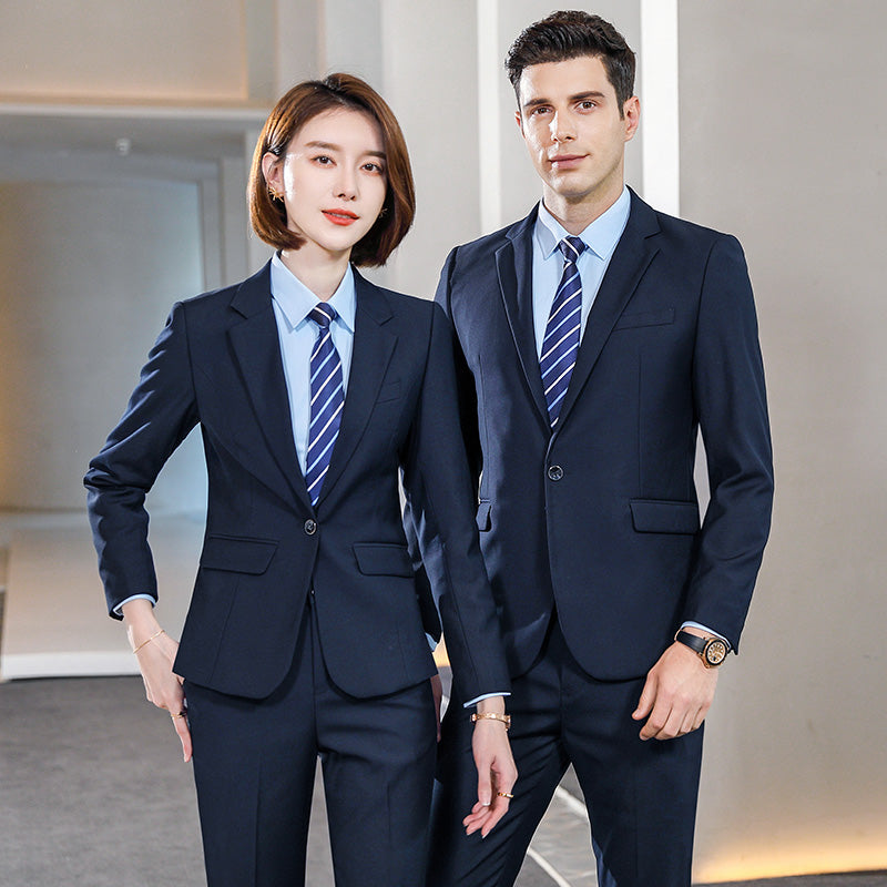 Thick Business Suit Sets for Men & Women – Formal Uniform Blazers for Office, Hotel, School, Casino, Real Estate & Corporate Meetings