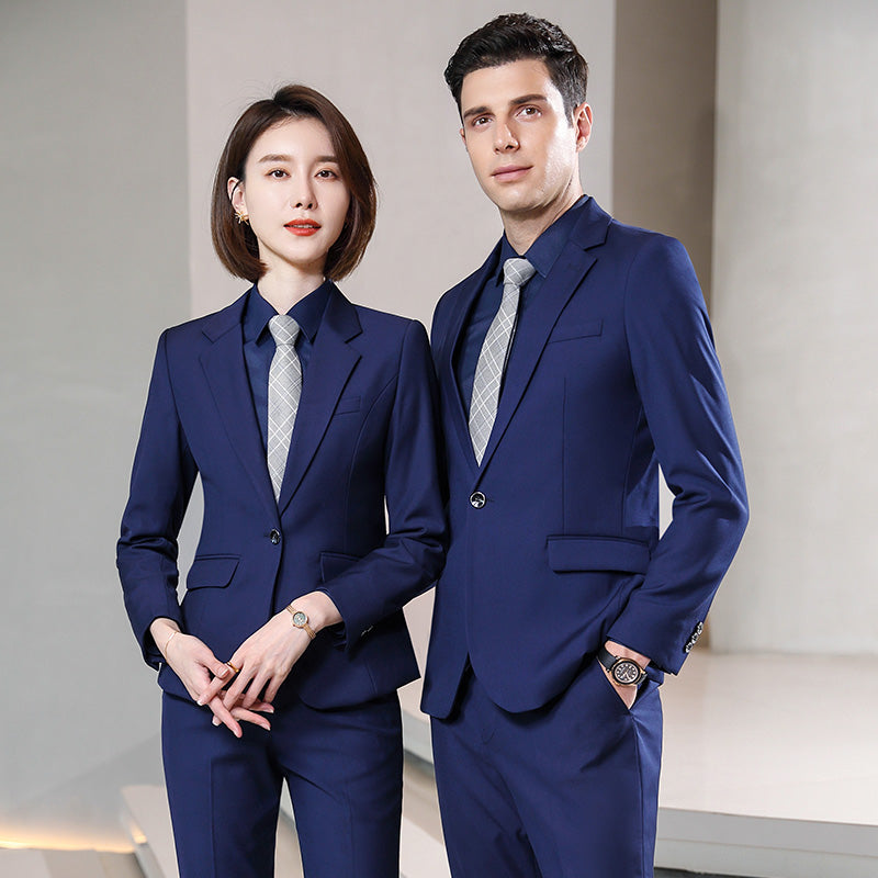 Thick Business Suit Sets for Men & Women – Formal Uniform Blazers for Office, Hotel, School, Casino, Real Estate & Corporate Meetings