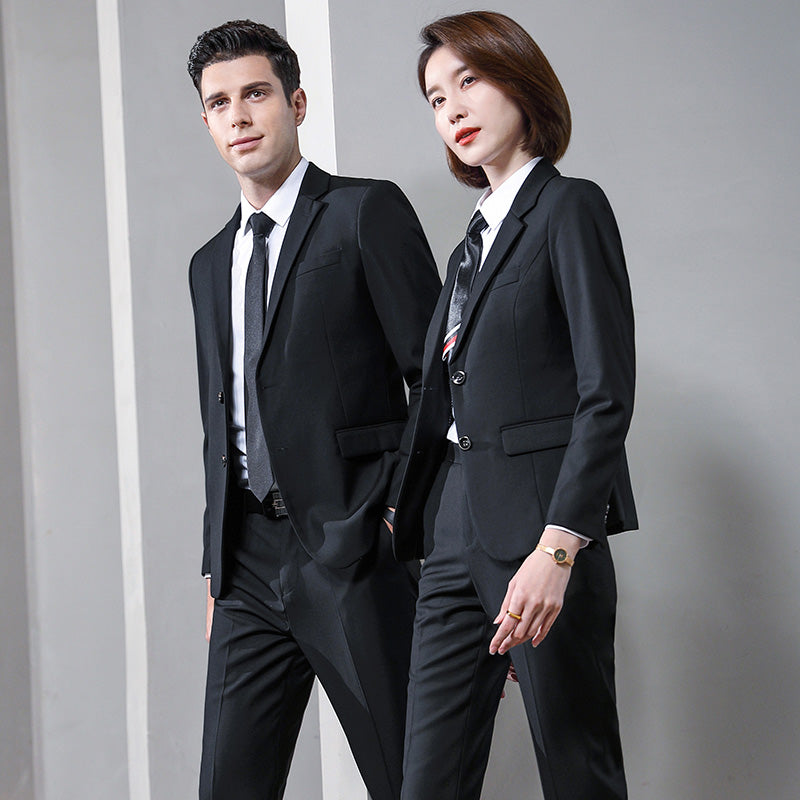 Thick Business Suit Sets for Men & Women – Formal Uniform Blazers for Office, Hotel, School, Casino, Real Estate & Corporate Meetings