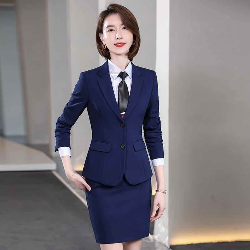 Black Business Suit Sets for Men & Women – Formal Uniform Blazers for Office, Hotel, School, Casino, Real Estate & Conferences