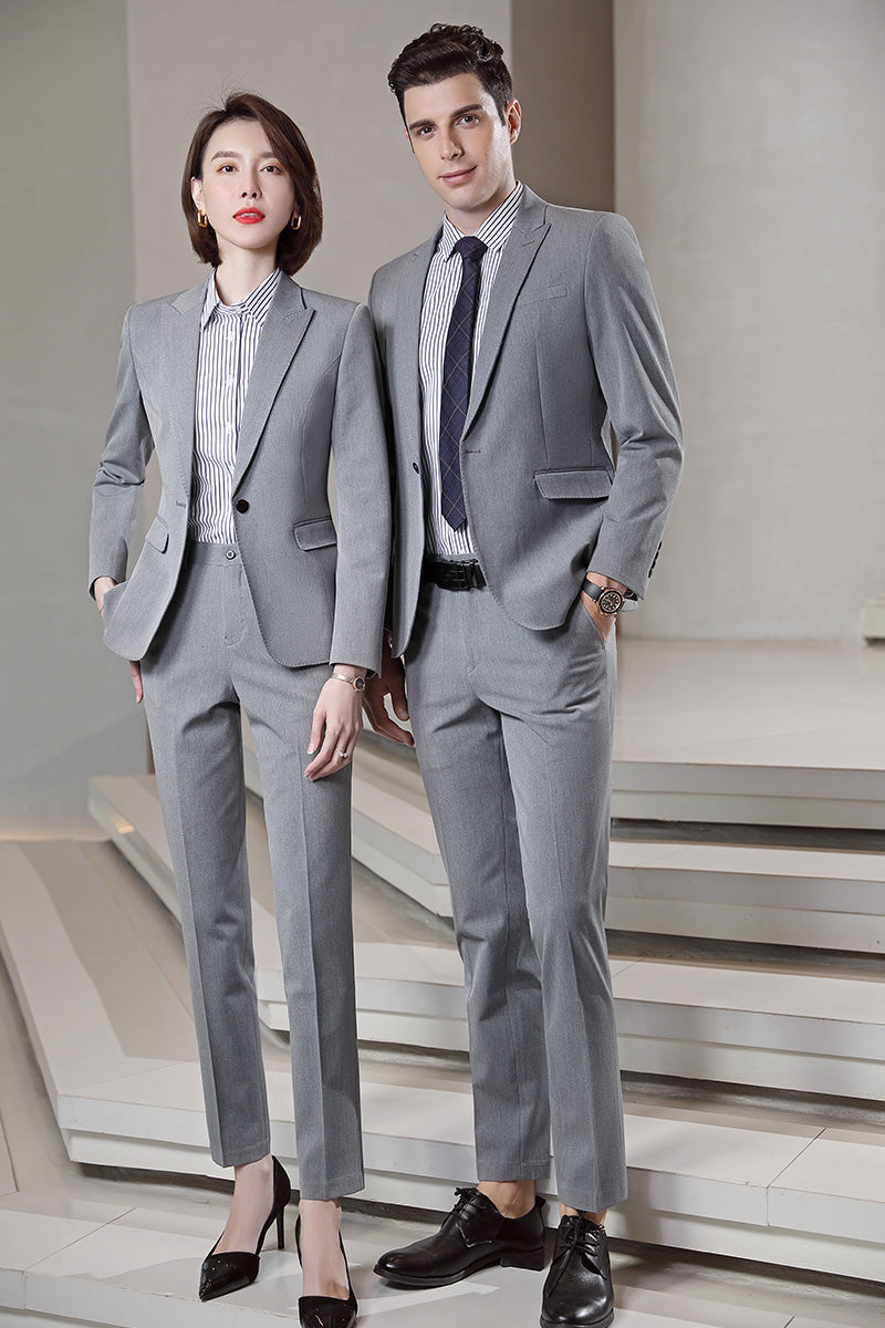 Patterned Business Suit Sets for Men & Women – Formal Uniform Blazers for Office, Hotel, School, Casino, Real Estate & Conferences