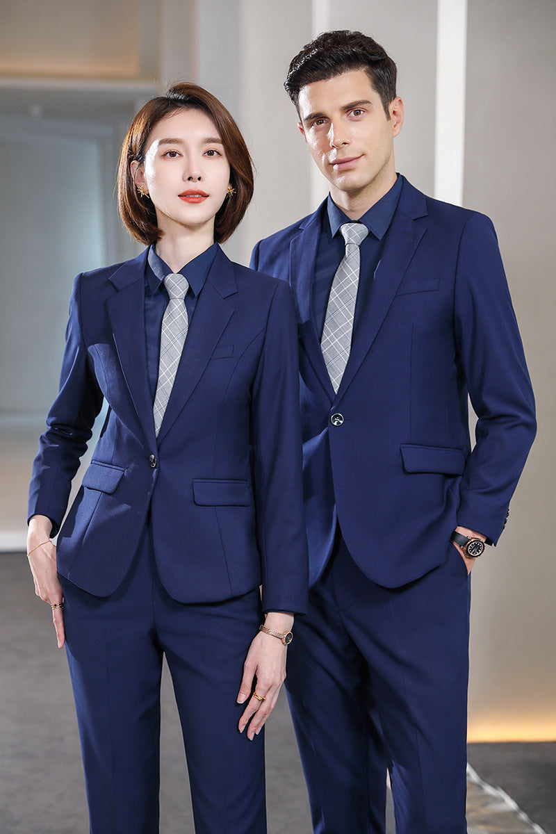 Thick Business Suit Sets for Men & Women – Formal Uniform Blazers for Office, Hotel, School, Casino, Real Estate & Corporate Meetings