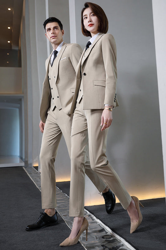Patterned Business Suit Sets for Men & Women – Formal Uniform Blazers for Office, Hotel, School, Casino, Real Estate & Conferences