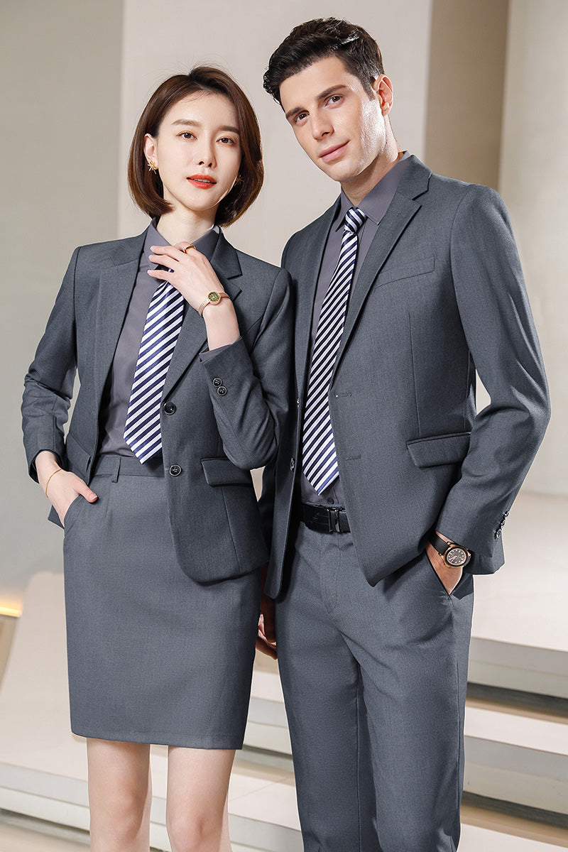 Thick Business Suit Sets for Men & Women – Formal Uniform Blazers for Office, Hotel, School, Casino, Real Estate & Corporate Meetings