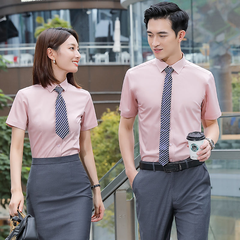Dark Gray Custom Uniform Shirts for Men & Women - Hotel, Office, School, Casino Wear